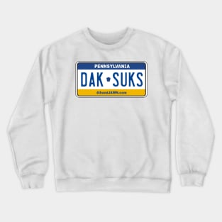 The Dak Suks PA Plate Crewneck Sweatshirt